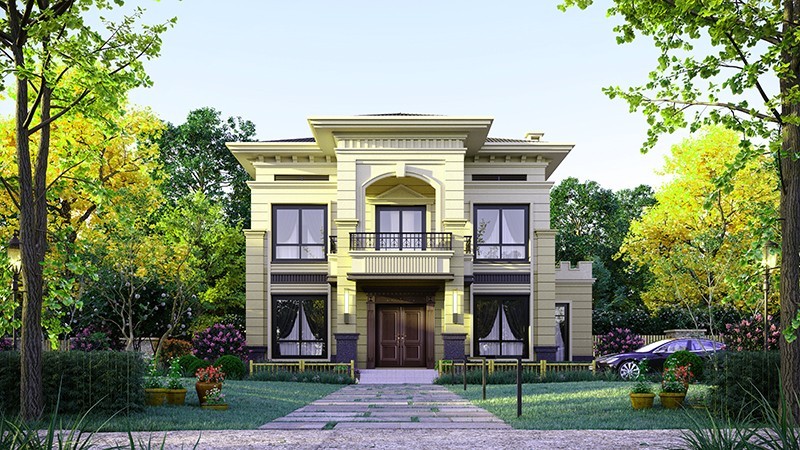 古蔺中式合院住宅，开放庭院与邻里乡亲更亲近